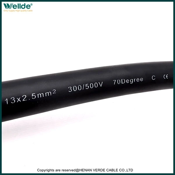 2.5mm² TPE Sheath Control Cable factory