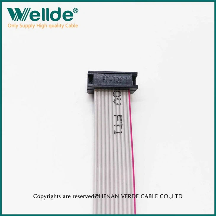 Head Shrink Tube PVC Cable Flat Ribbon