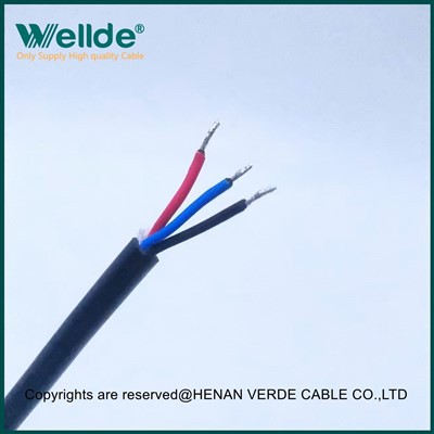 Cavo a spirale a spirale PUR da 0,5 mm a 3 nuclei